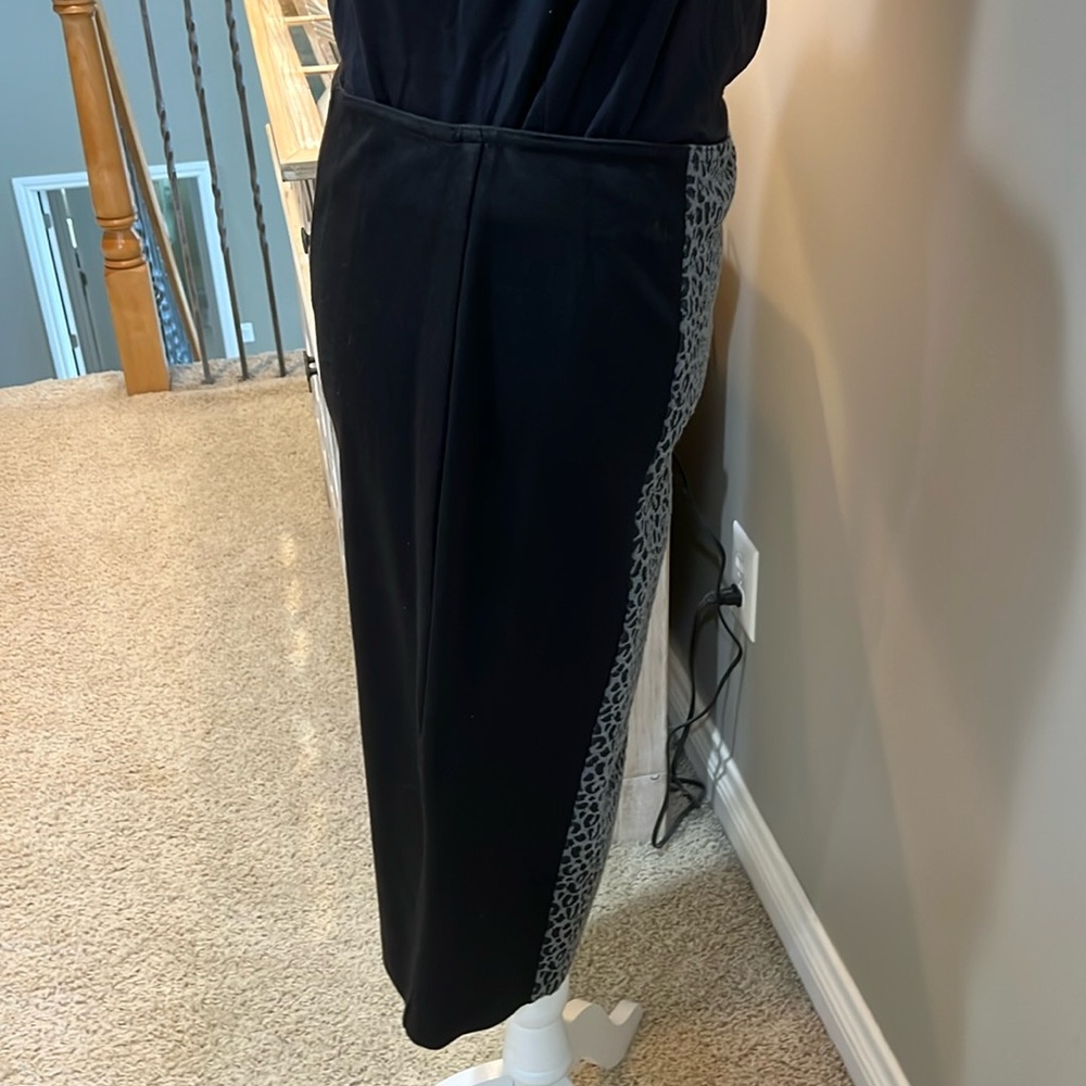 NWT CHICO’S Cheetah 🐆  Jacquard Shannon Pencil Skirt - Size 2 - Picture 3 of 16